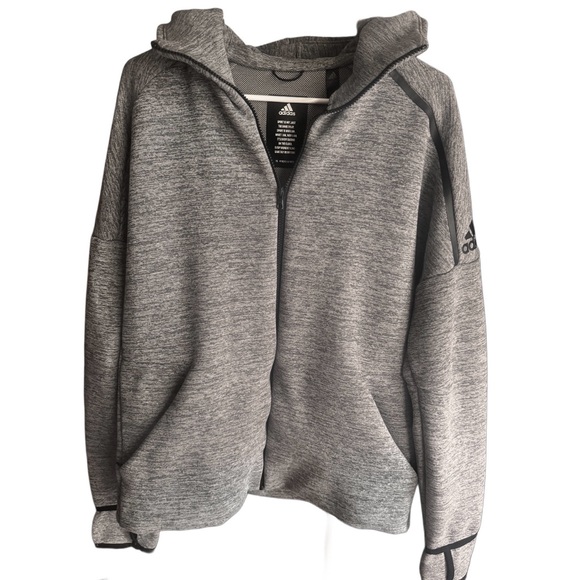 adidas Other - Adidas Black and grey  Sports tracksuit with thumb holes